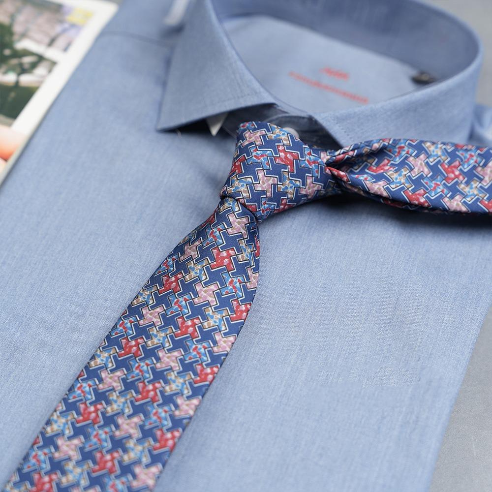 Ascots Floral Neck Ties Jacquard Oil Painting Tie Artistic Wedding Necktie Gentleman  Male