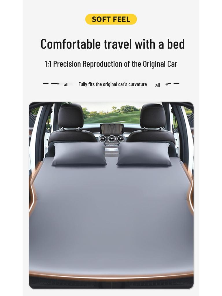 Leopard 8 Car Rear Seat Inflatable Bed and Sleeping Pad