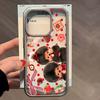 Милый M-monchhichis-s Электроокрашенный Прозрачный Чехол для Телефона для iPhone 17 Air 16 E 15 14 Plus 13 12 Mini 11 Pro Max Силиконовая Крышка