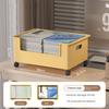 Student Classroom Books Finishing Box with Wheels Letter File Tray Durable Holding Box