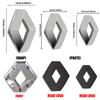 2026 Hot For Renault Hub Caps ABS Car Front Grille Rear Trunk Logo Emblem Stickers For Renault Scenic Loguna Twingo Laguna Captu