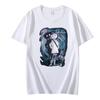 Coraline T-shirt Men Women Summer Style Tim Burton Quinn Gaiman The Nightmare Before Christmas Fashion Dark Gothic Clothing