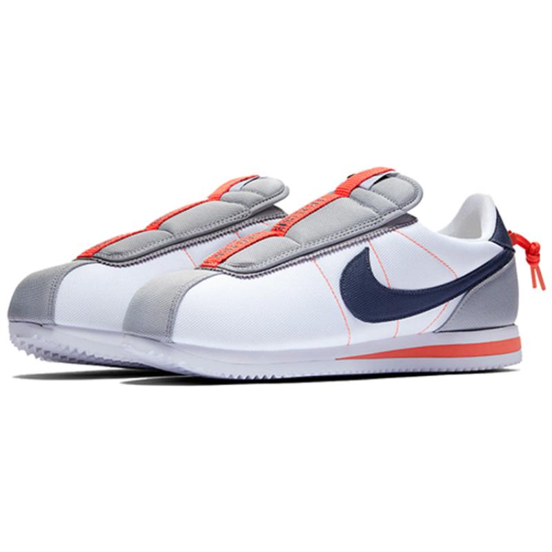 Nike Cortez Basic Slip Кендрик Ламар Белые Кроссовки AV2950-100