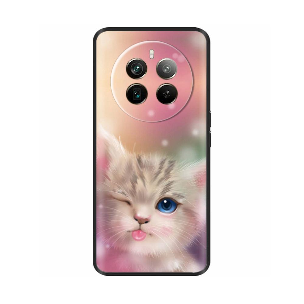 Чехол для Realme 12 Pro Plus Милый силиконовый чехол для Oppo Realme 12 Мягкий ТПУ Fundas для Realme 12 Plus Realme12 Pro + Чехлы для телефона