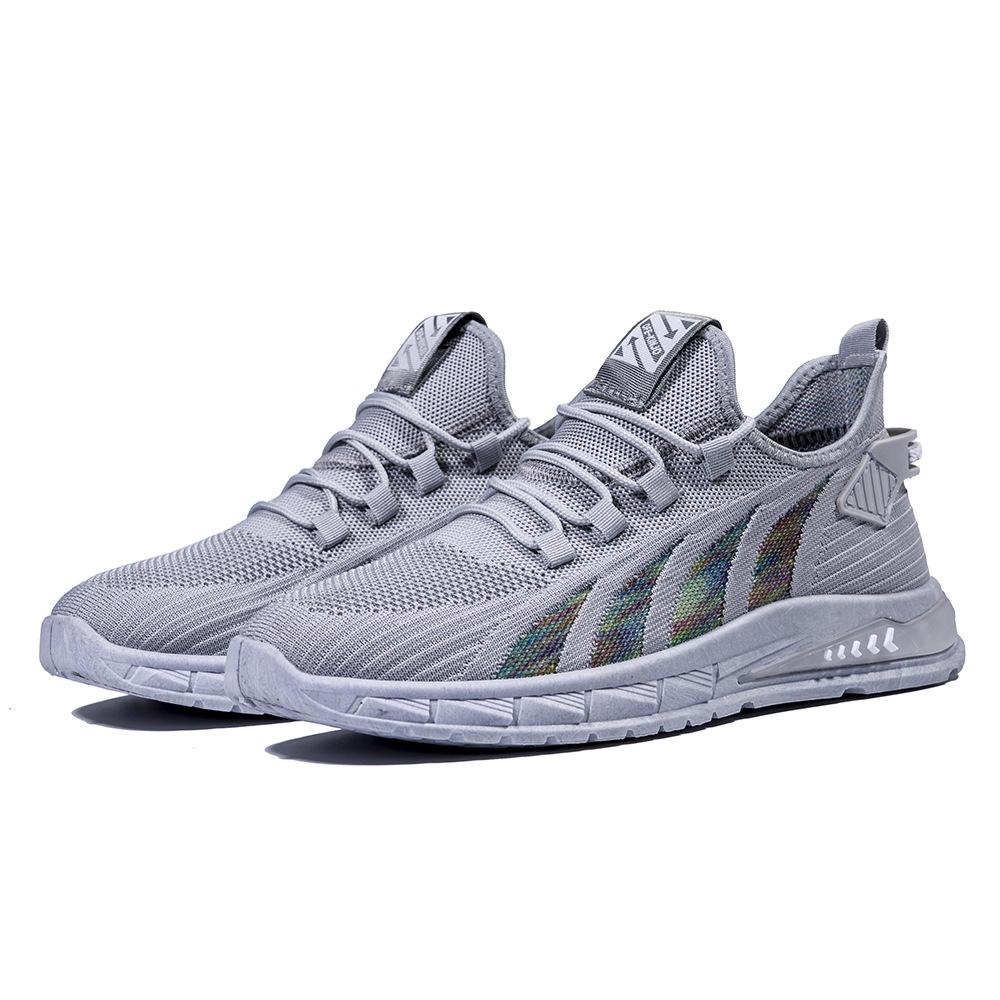 Летняя сетчатая обувь мужская обувь универсальная мужская спортивная обувь дышащая сетчатая спортивная повседневная обувь большие размеры мужская обувь