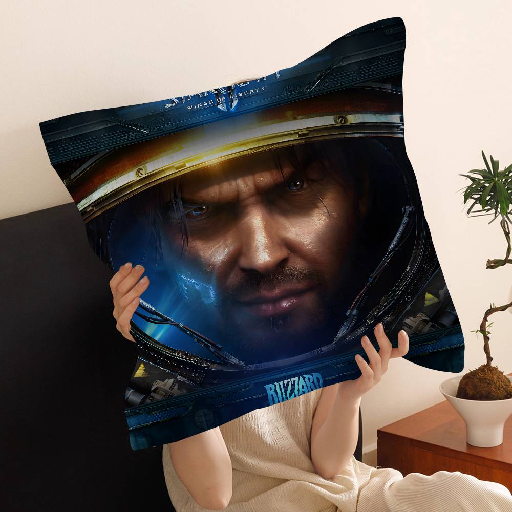 strategy game SStarcraft anime Cushion Cover Decorative Pillow Sofa Home Decor case pillow cases