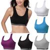Women Professional Sport Bra Quick Drying Fitness Padded Stretch Workout Bra Gym Training Running Tank Vest Underwear