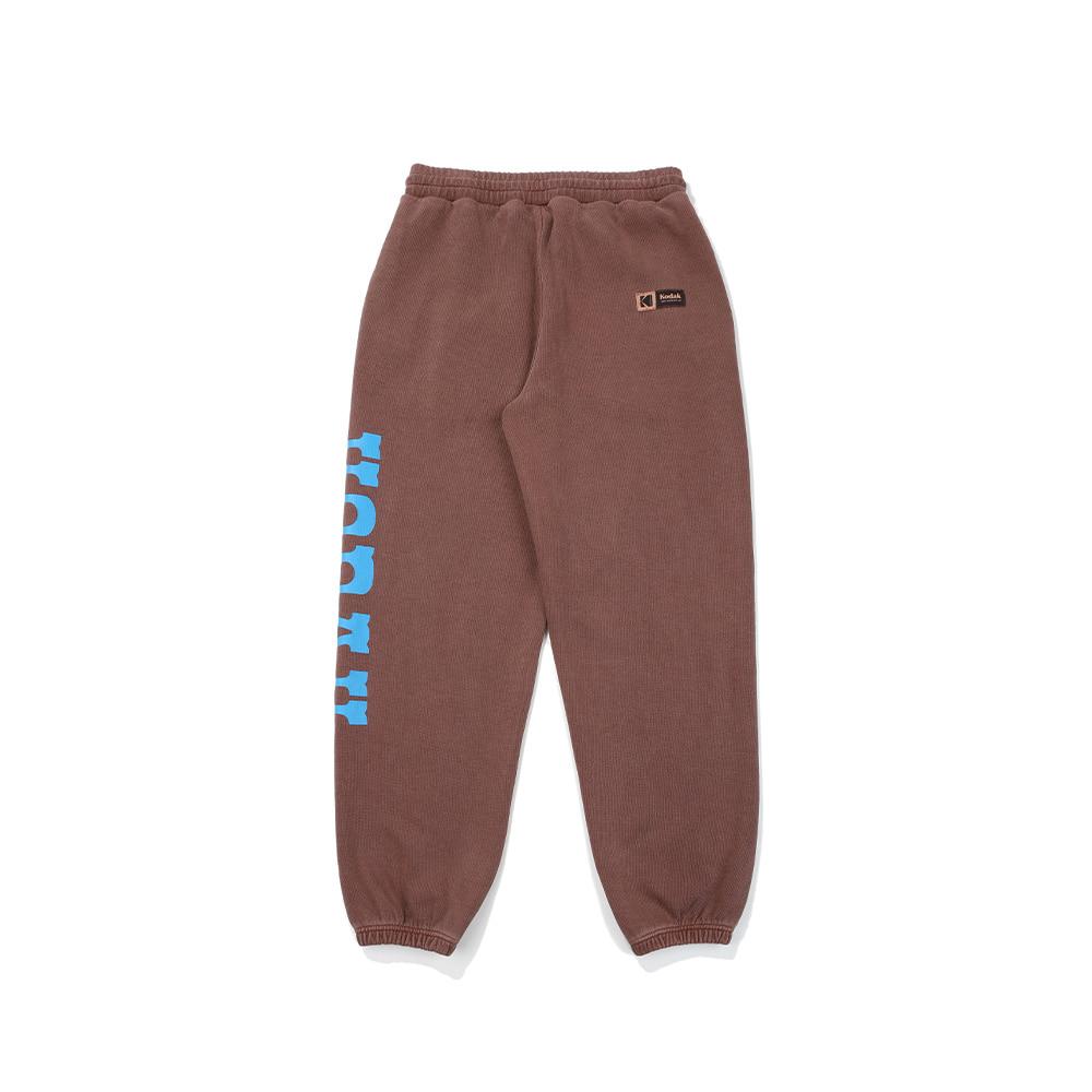 KODAK Scenery Graphic Pigment-Dyed Jogger Pants Brown