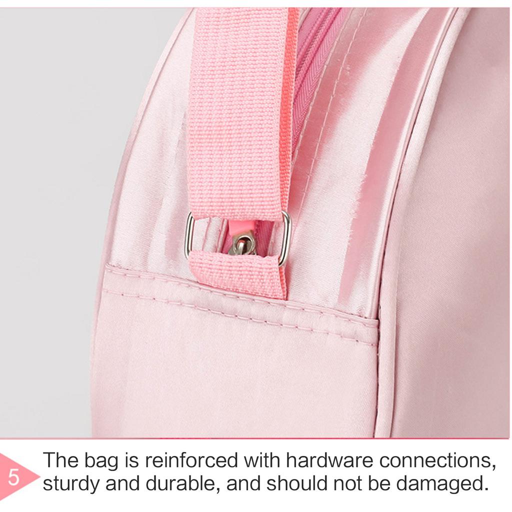 Сумка для латиноамериканских танцев, сумка для балета, сумка для танцев «Балетная принцесса», сумка-тоут для балета, сумки для балета, сумка через плечо для танцовщиц