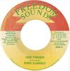 7inch Record KING DJANGO - One Finger / East Avenue Greenwich  NONE Freedom Sounds Jamaica Reggae, Ska & Dub Used