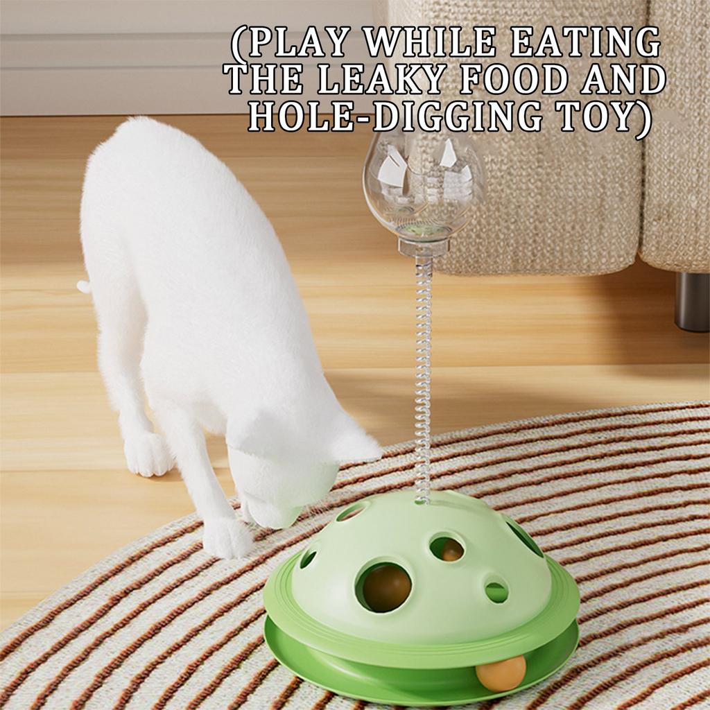 Pet Food Leakage Ball, Pet Snack Stick Fixer Pet Dog Toys Cat Toys, Multi Function Pet Food Leaker