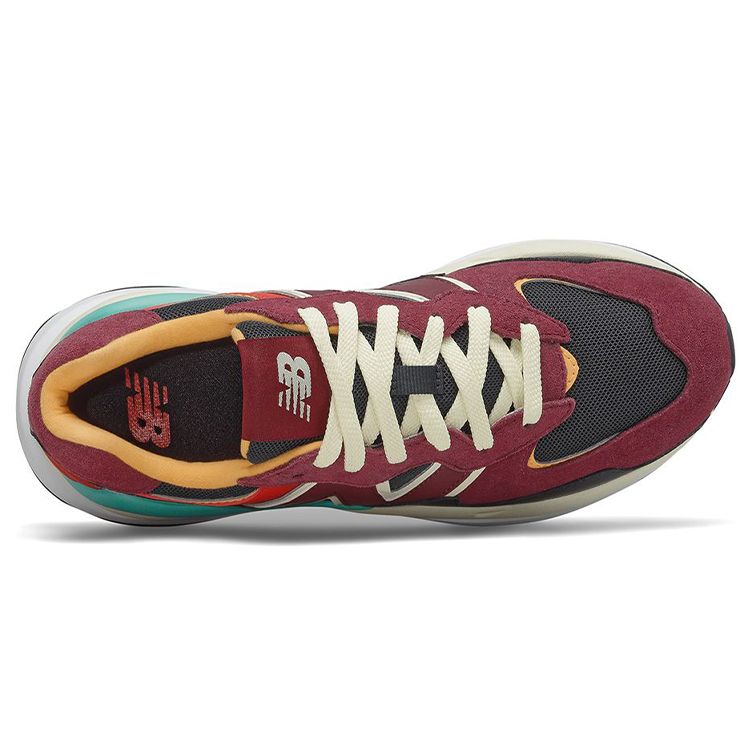 New Balance 57/40 Классические бордовые женские кроссовки Red Velocity-Red W5740GA