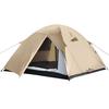 PYKES PEAK Dome Tent Touring Tent Solo 1 Person Person TOURING DOME 5 Colors Lightweight Compact Camping Tent Bike Loading 2-3 (SANDKHAKI)
