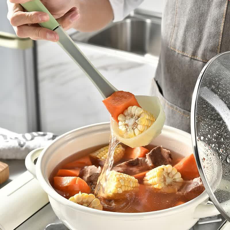 Антипригарная кухонная лопатка и половник Oeny