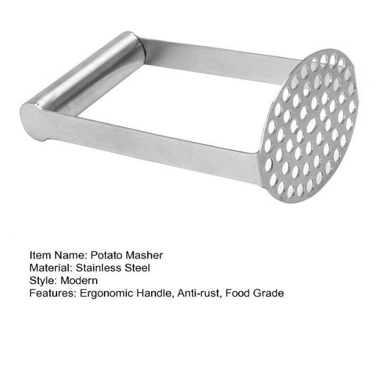 Машинка для картофеля из нержавеющей стали, эргономичная ручка, кухонный инструмент, безопасная посудомоечная машина, антикоррозийная машина для фруктов