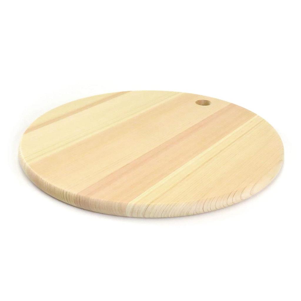 Доска разделочная круглая Tosa Ryu Shimanto Hinoki натуральный 30см HC-2400