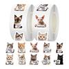500 Cat Thank You Stickers Roll Cute Self-Adhesive Labels For Small Business Packaging Envelope Seals Packaging