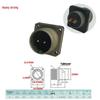 Heavy Duty 5015 2-Pin Male-Female Connector US Standard Plug MS3106A-18-3S Socket MS3102A-18-3P