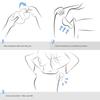100 pcs (50 Pair) Disposable Underarm Pads Armpit Sweat Pads Perspiration Pads Shield Absorbing