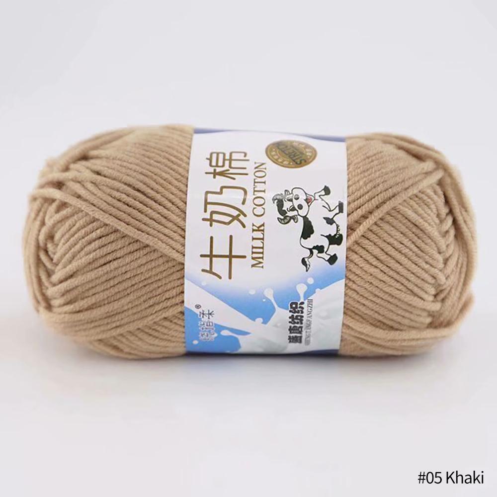 FEIJIEAST 50 г/рулон молочно-хлопковой пряжи, 5-слойная нить для ручного вязания, мягкие теплые хлопковые нитки «сделай сам», детская шерсть для ручного вязания крючком, пряжа