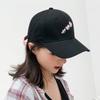 Летняя кепка женская корейская версия все повседневная мода бейсболка хипстер пластиковая пряжка черно-белая шляпа студенты