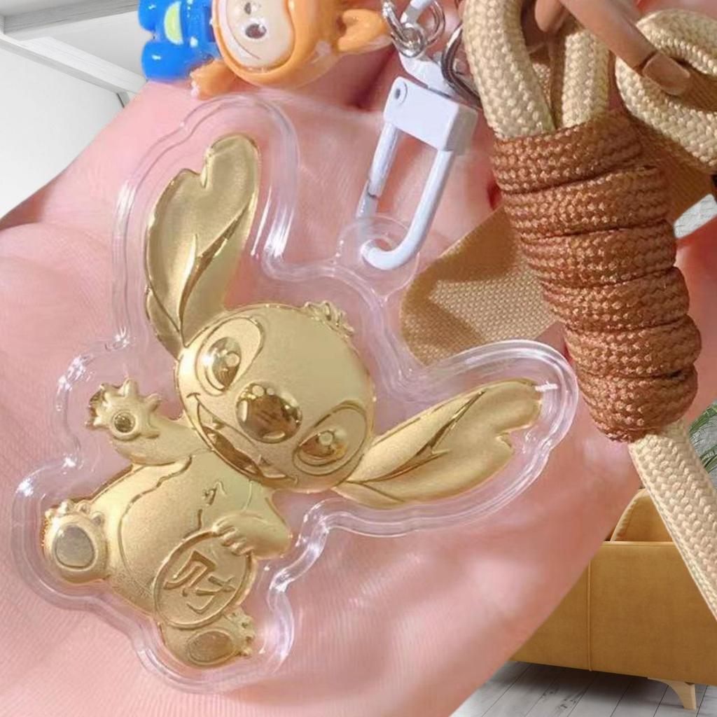 Кулон-брелок из чистого золота - Модный подарок для друзей