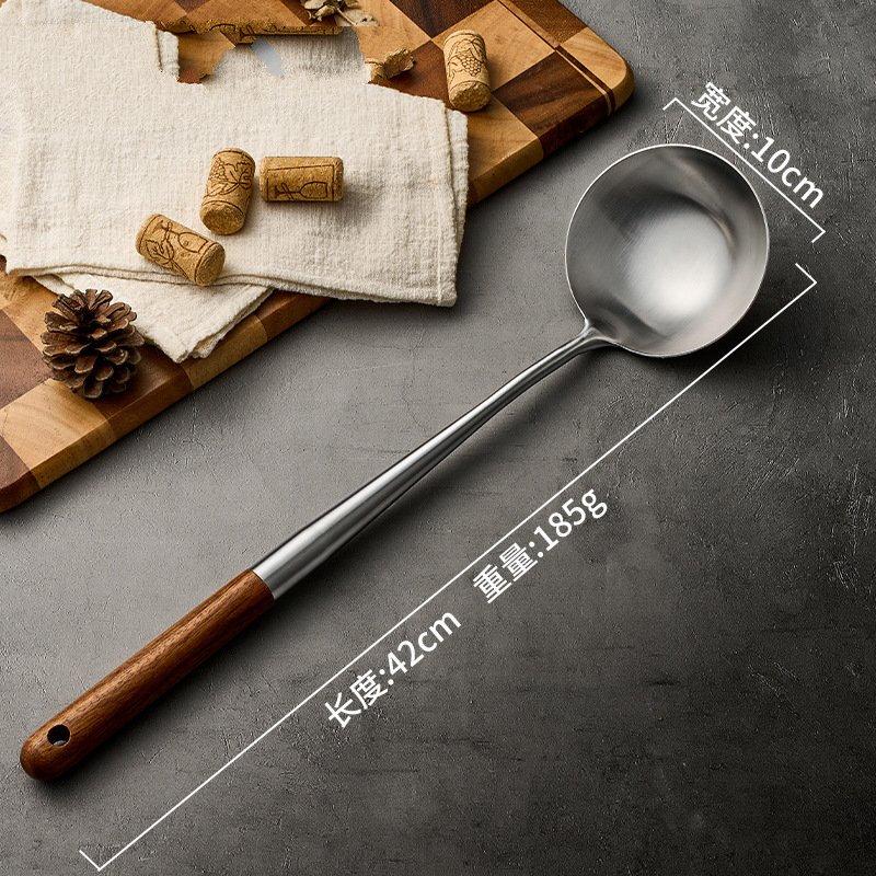 ZISIZ Stainless Steel Wok Utensil Set