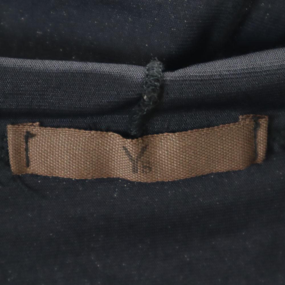 Y's 80-е Сделано в Японии Винтаж Водолазка с длинным рукавом Крой черный Женский Б/у