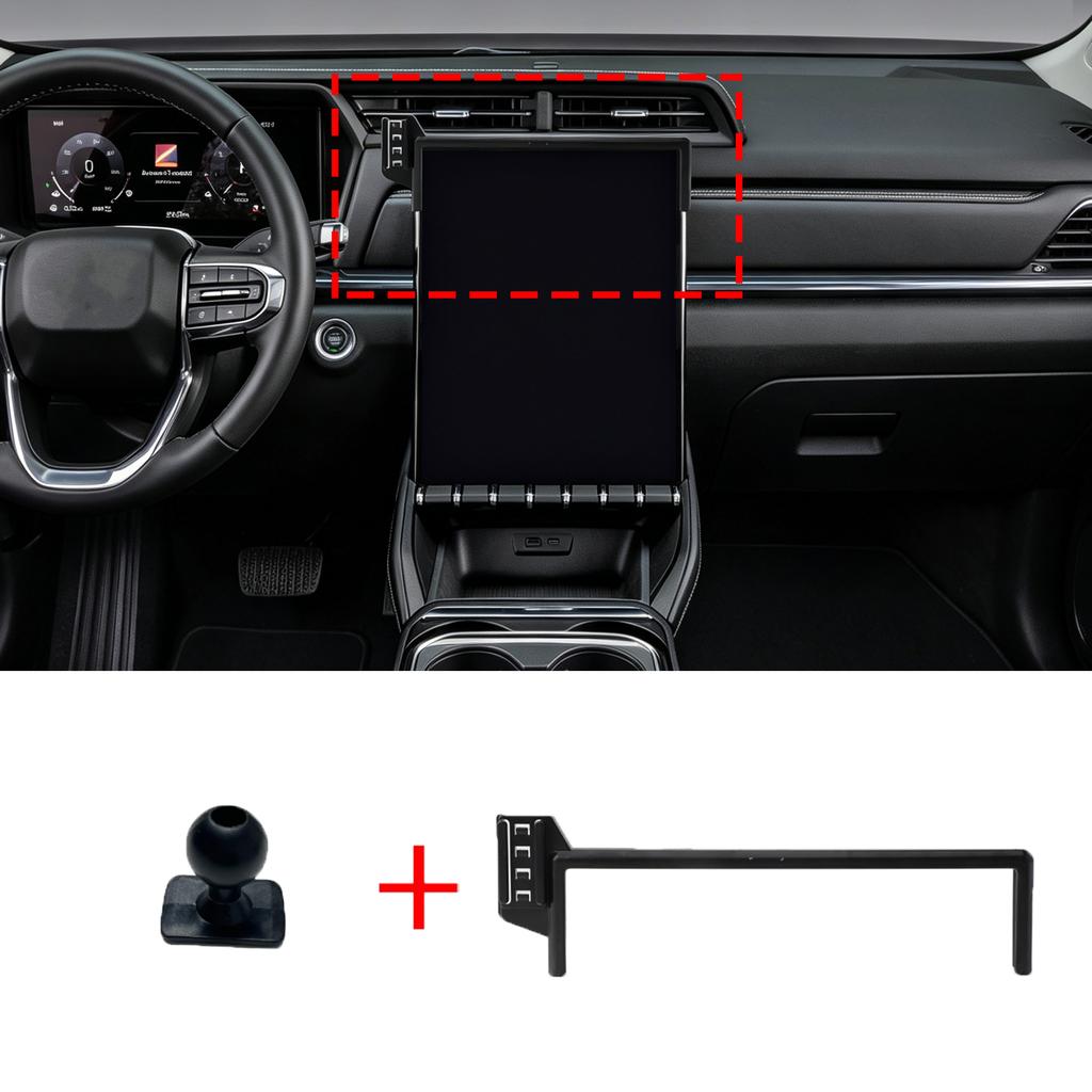 Для GMC Terrain T1XX 2025 2026 2027 LHD Держатель для мобильного телефона, крепление на приборную панель, простая установка, автомобильные аксессуары