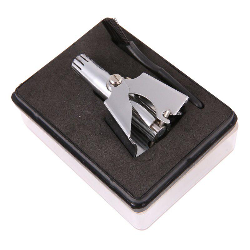 Ручной триммер для мытья носа из нержавеющей стали, механический триммер для волос в носу, инструмент для удаления волос для бритья