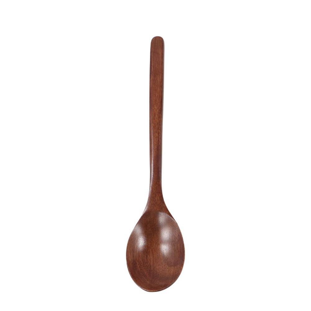 Scratch Tableware Teaspoon Kitchen For Soup Cooking Stirring Spoon Wooden Spoon Coffee Spoon Fork