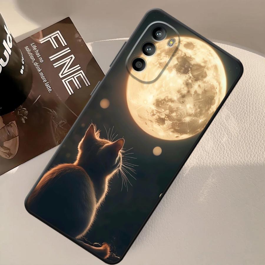 Милый Чехол Котик для Motorola Moto G51 G73 G32 G50 G52 G60s G53 G30 Edge 20 Pro 30 Lite G71 G22 Edge40 Чехол для Телефона