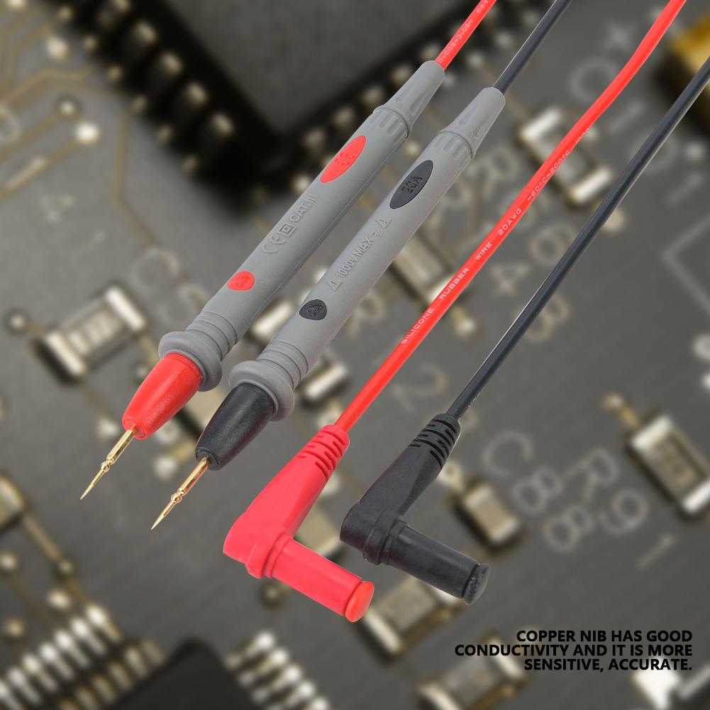 2 шт. PT1006 Цифровой мультиметр Игольчатый наконечник Зонд Ручка Тест 20А 109см