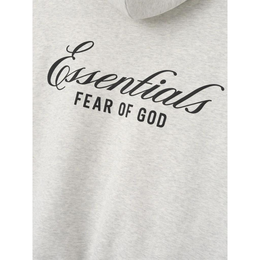 Fear of God Essentials Худи Inglewood x All Star Weekend 26 90-е Овсяный меланж Женские топы Кремовый 192IW266904F
