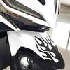 1Pcs Racing Stripes Motorcycle Sticker Decoration Sticker  for Motorcycle Electric Scooter