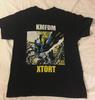 KMFDM группа Большой 1996 Вымогать Подарок для фанатов Хлопок Черный Все размеры Футболка