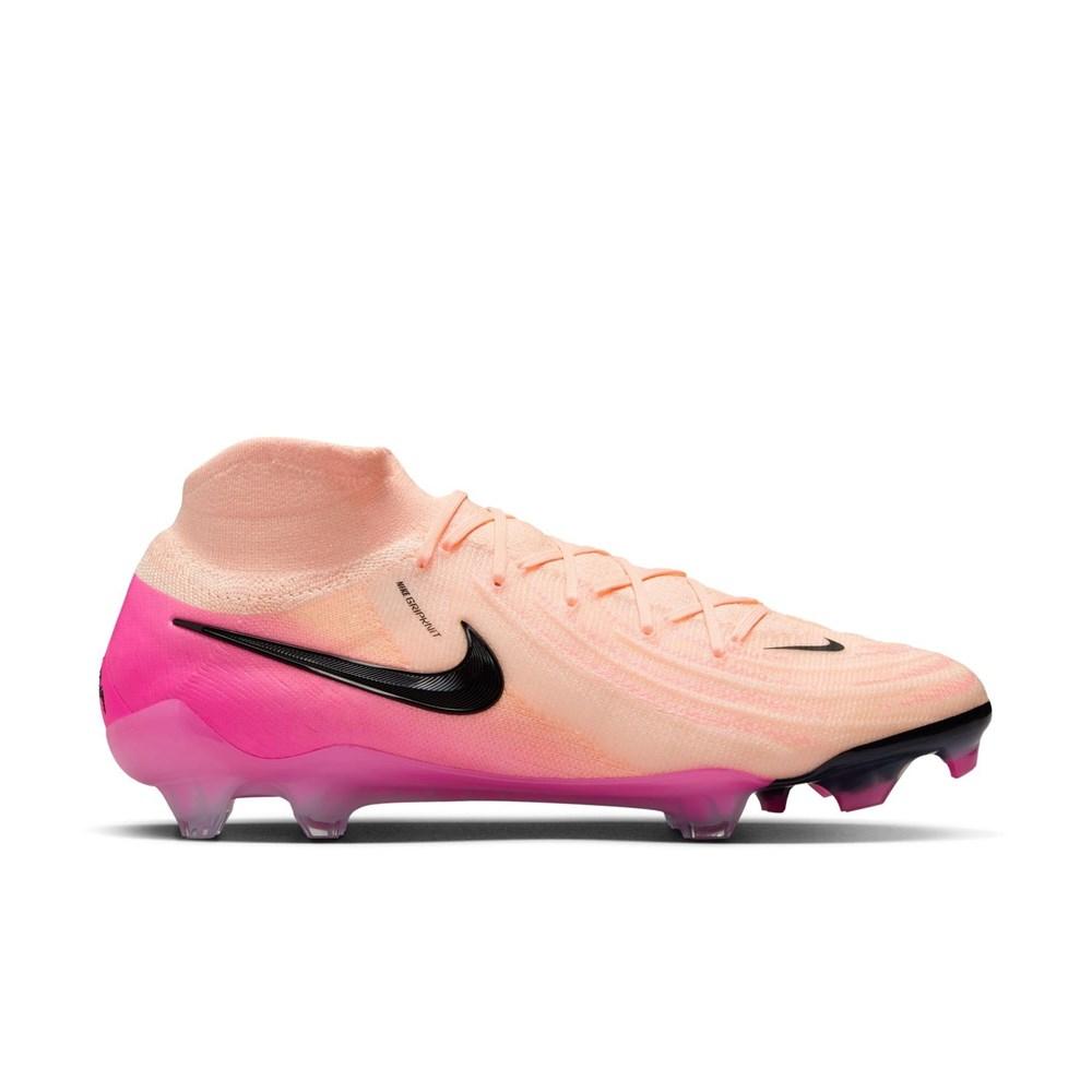 Nike Phantom Luna 2 Elite FG soccer shoes Crimson Tint/Black-Pink Blast