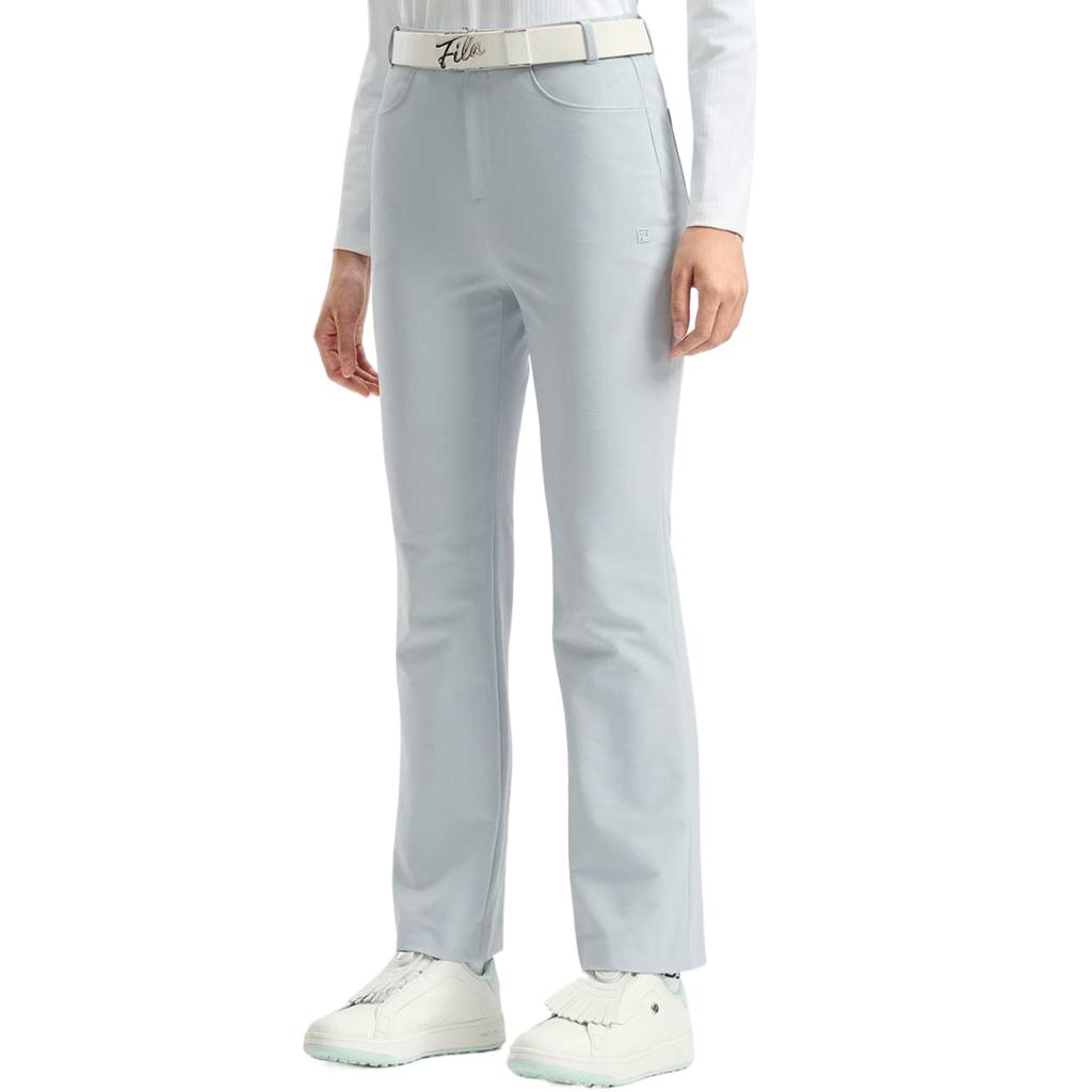 Fila Серия Гольф Удобные Однотонные Брюки Кэжуал со Средней Посадкой Женские низы A11W545805F-LB