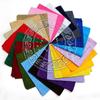 Fashion Cotton Bandana Scarf Square Head Scarf Wristbands Bandanas Headwear
