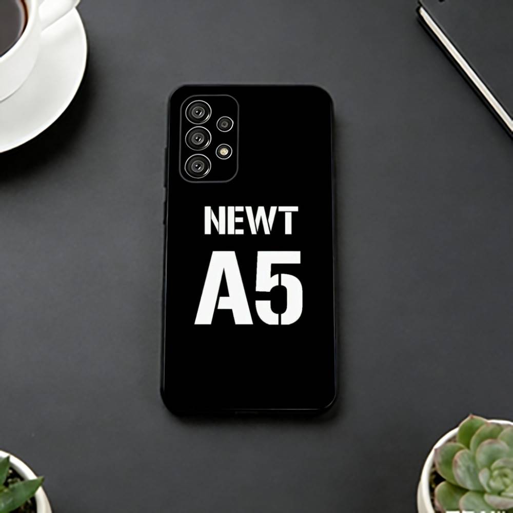 Чехол для телефона Newt The Maze R-Runner Черный Силиконовый Мягкий Для Samsung S25,S24,S21,S22,S23,S30,Ultra,S20,Plus,Fe,Lite