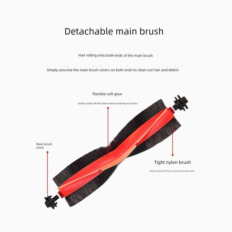 Accessories for Xiaomi Sweeping and Mopping Robot X20 Max: Side Brush, Filter, Cloth, Dust Bag, Cleaning Fluid, Consumables