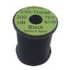 TIEMCO Fly Tying UNI Uni Thread 200 Yards Black 8/0