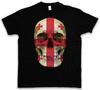 CLASSIC GEORGIA SKULL FLAG T-SHIRT - Skull Banner Flag Georgia