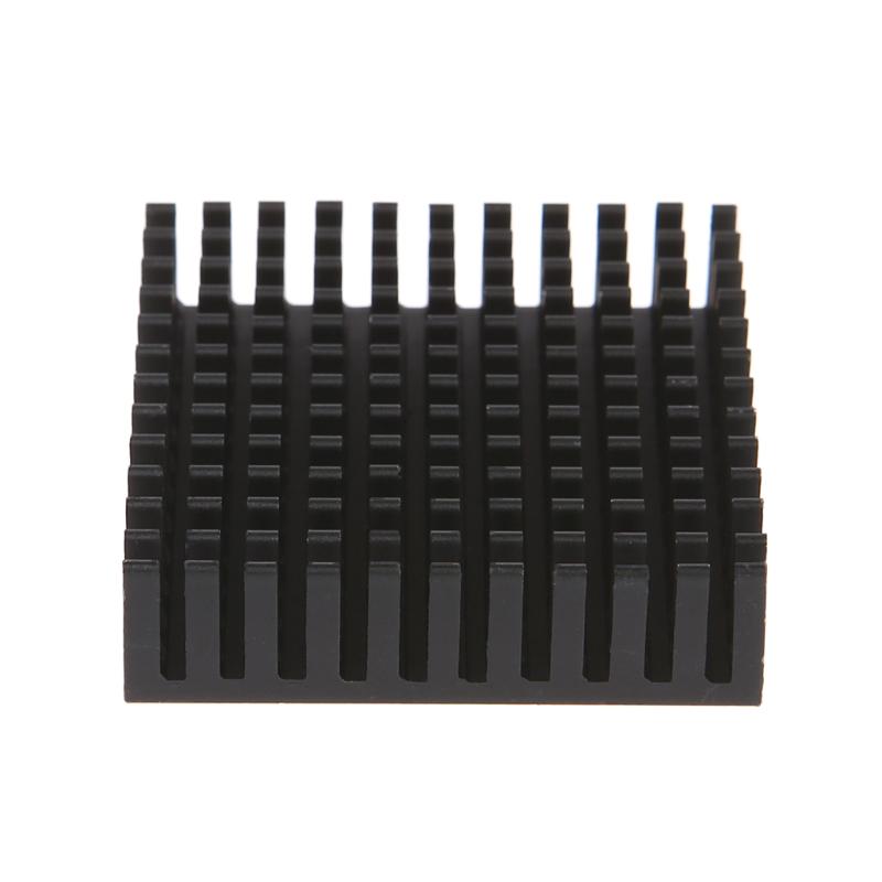 2 Pcs/Set 40*40*11mm Aluminum Cooling Heatsink Block Extruded Radiator Cooler