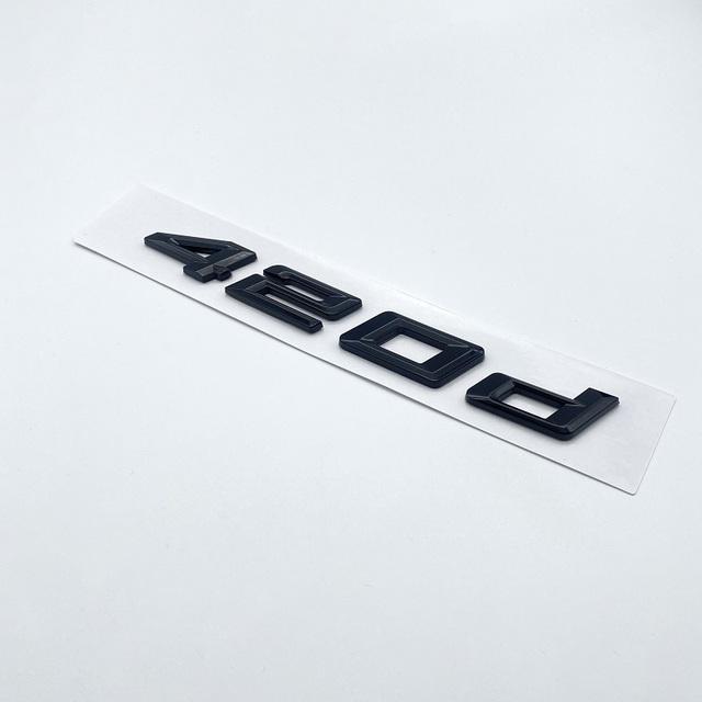 Новые цифры, буквы 420d, 428d, 430d, 435d, 440d, эмблема ABS для BMW 4 серии F32 F33 F36 G22 G23, табличка на багажник автомобиля, наклейка с логотипом