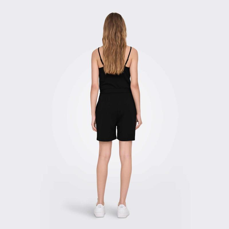 Женский комбинезон с V-образным вырезом, регулируемыми бретелями и простым поясом JDY