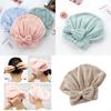 Быстросохнущее полотенце для волос Экономит время и усилия Полотенце для сушки волос Супервпитывающая ткань X3UC