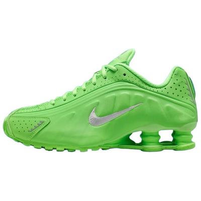 Shox R4 Green Strike женские кроссовки металлик-серебристый HV0839-398