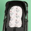 Soft Baby Stroller Cushion Cartoon Printed Dining Chair Cotton Pad  High Chair Trolley