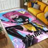 Custom Name Dark Warrior Living Room Non-Slip Area Rug Soft Carpet for Bedroom Kids Playroom Sofa Office Home Decor Doormat